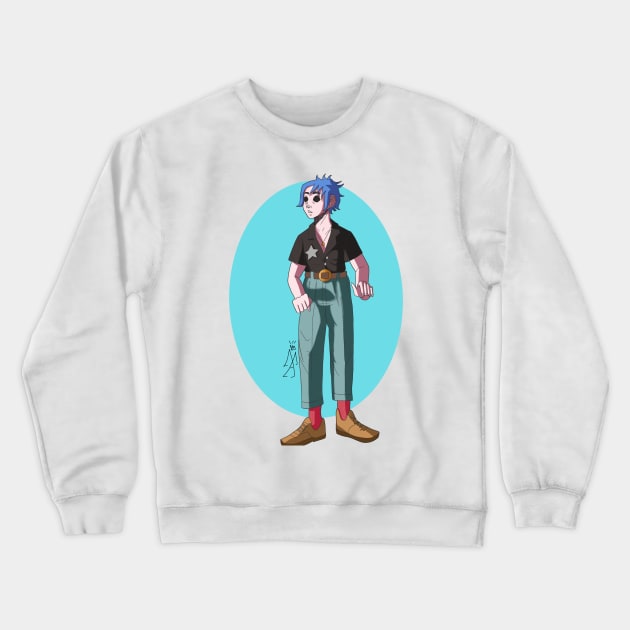 2D Crewneck Sweatshirt by Ottedian